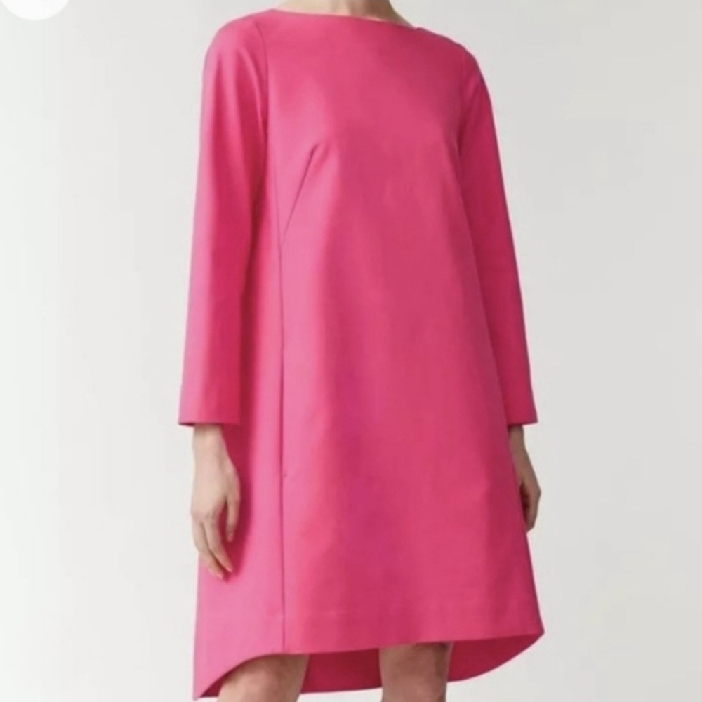COS Pink Cotton Dress